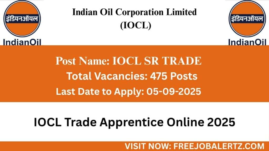 IOCL 2025 SR